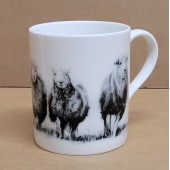 Jo McGrath Bone China Mug-HERE COME THE GIRLS